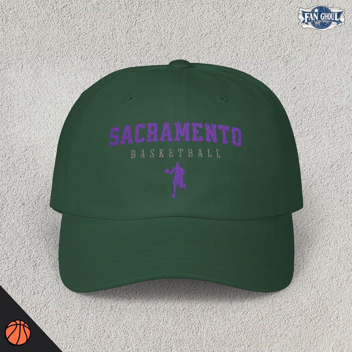 Sacramento Basketball Varsity Dad Hat