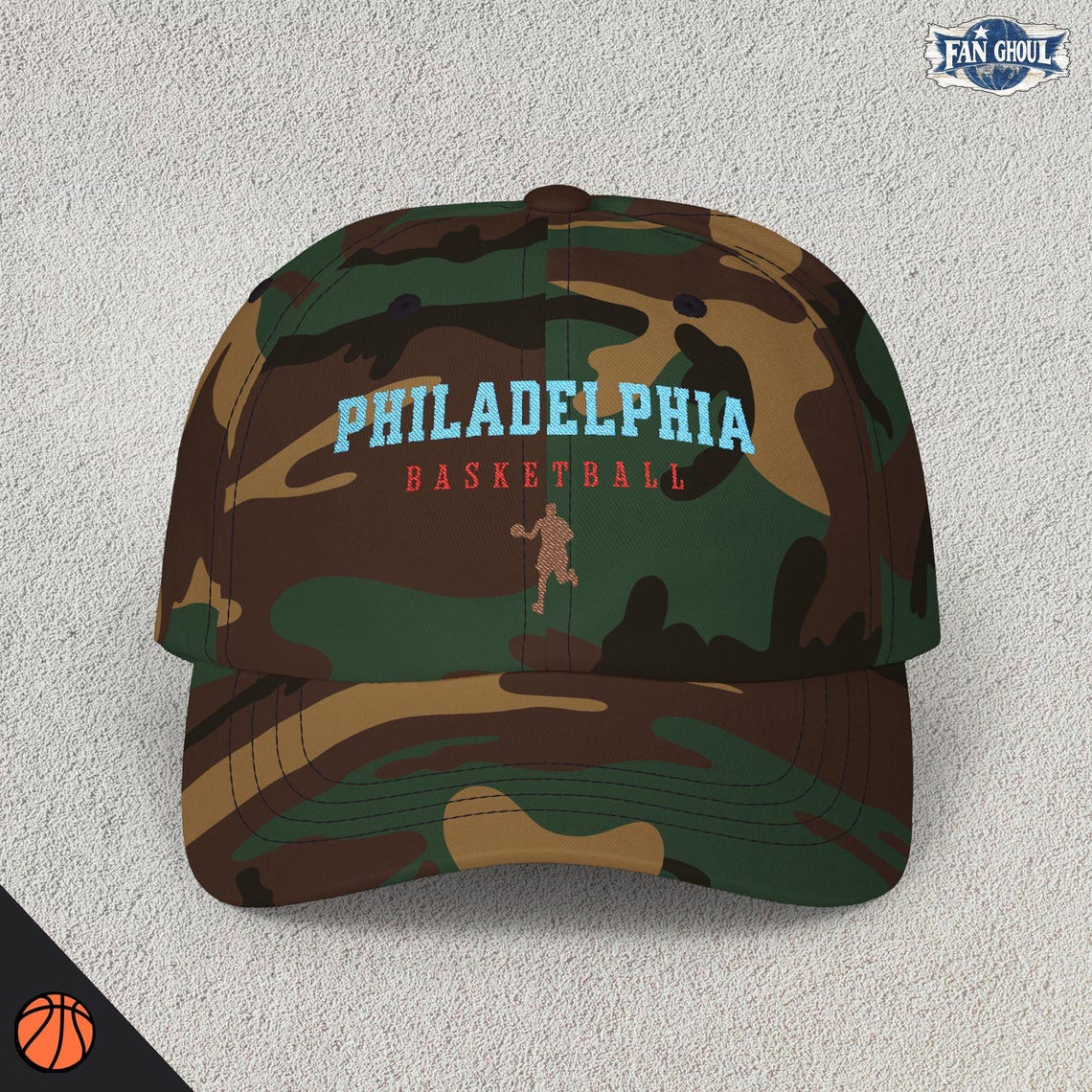 Philadelphia Basketball Varsity Dad Hat