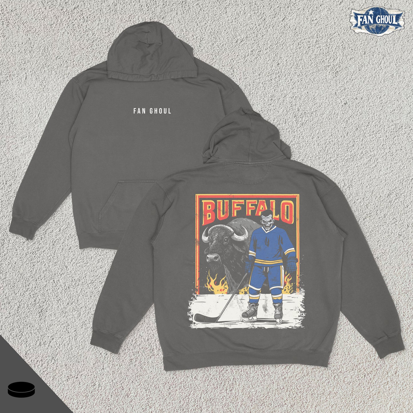 Buffalo Hockey "Ghoul" Hoodie