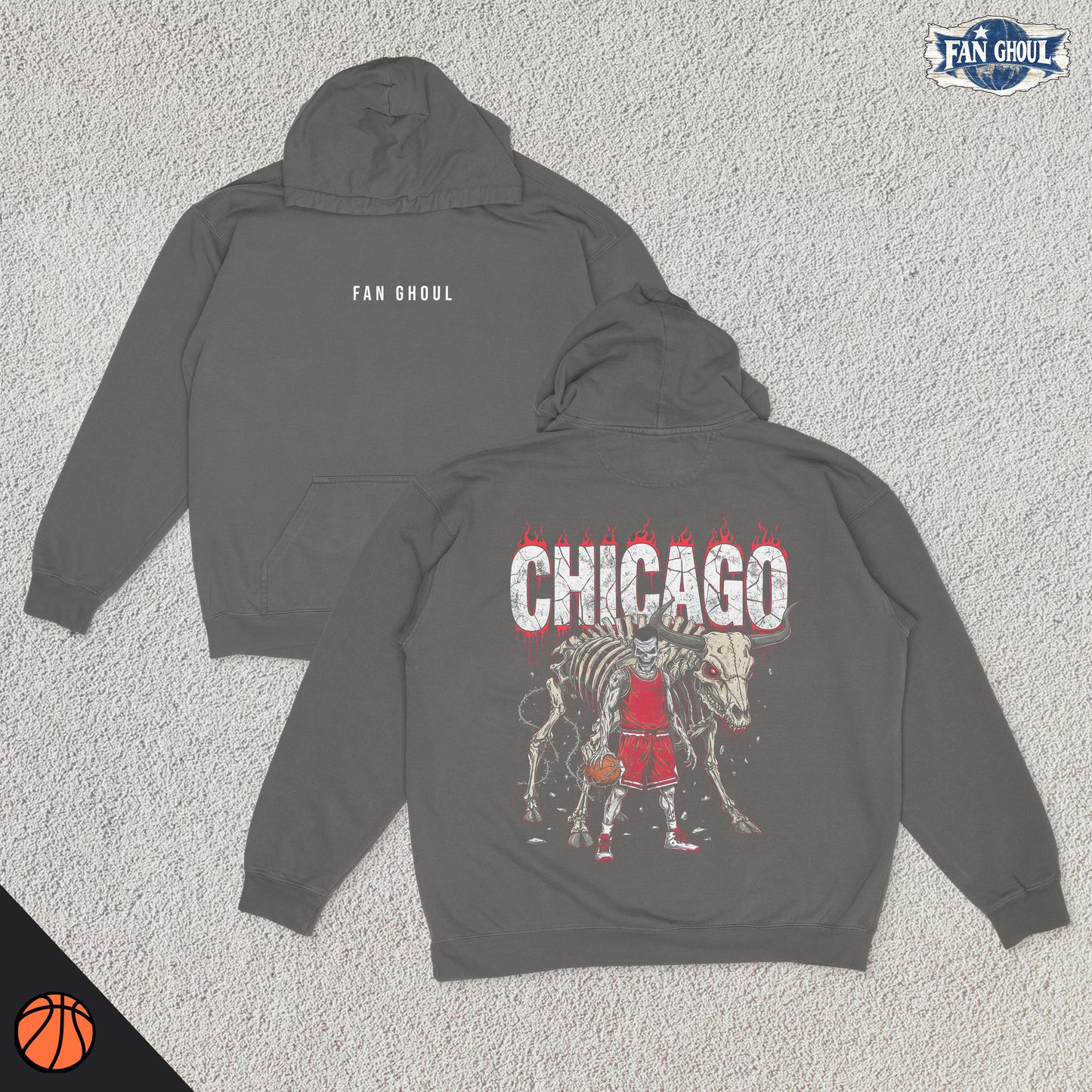 Chicago Basketball "Ghoul" Hoodie