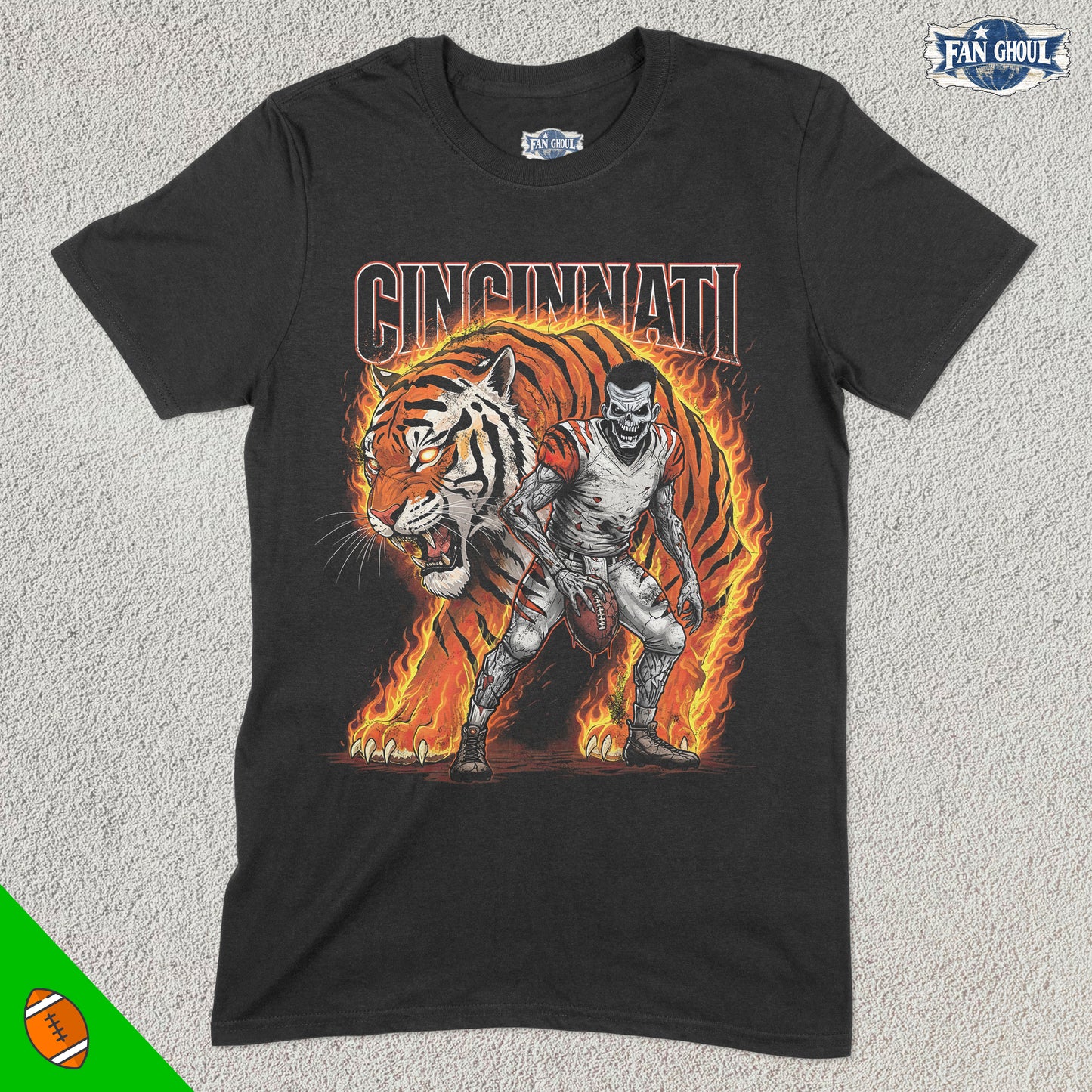 Cincinnati Football "Ghoul" Shirt