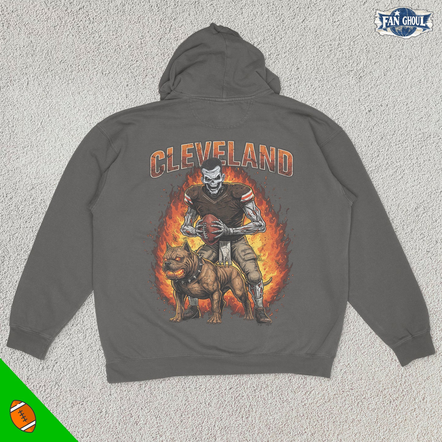 Cleveland Football "Ghoul" Hoodie