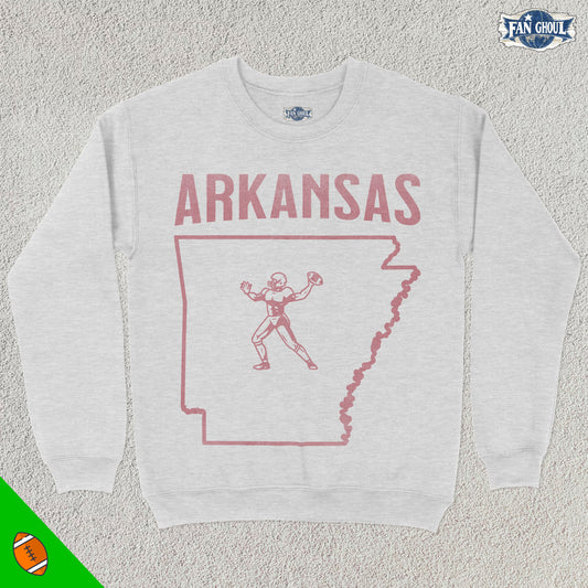 Arkansas Football College Crewneck
