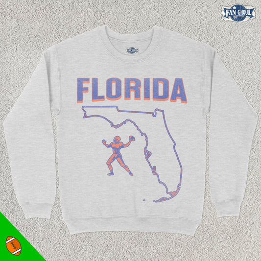 Florida 2 Football College Crewneck