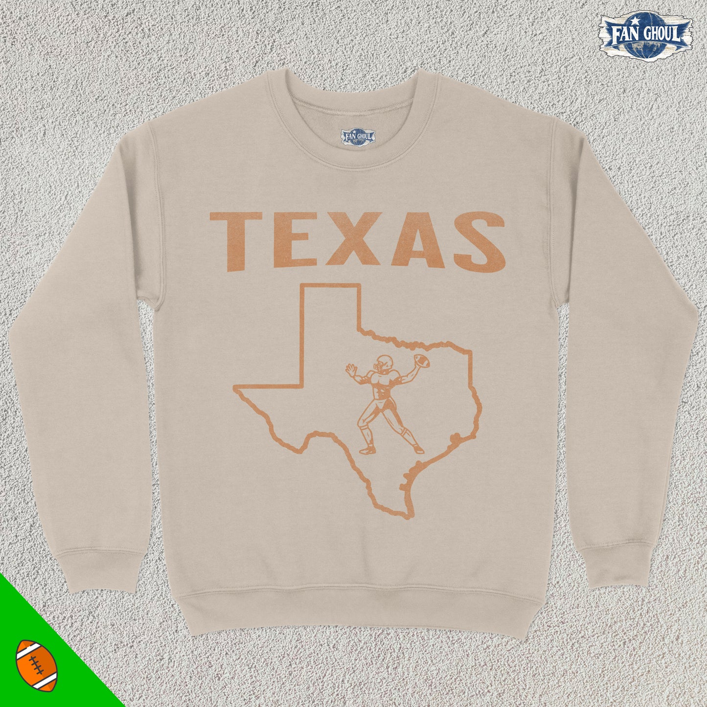 Texas Football College Crewneck
