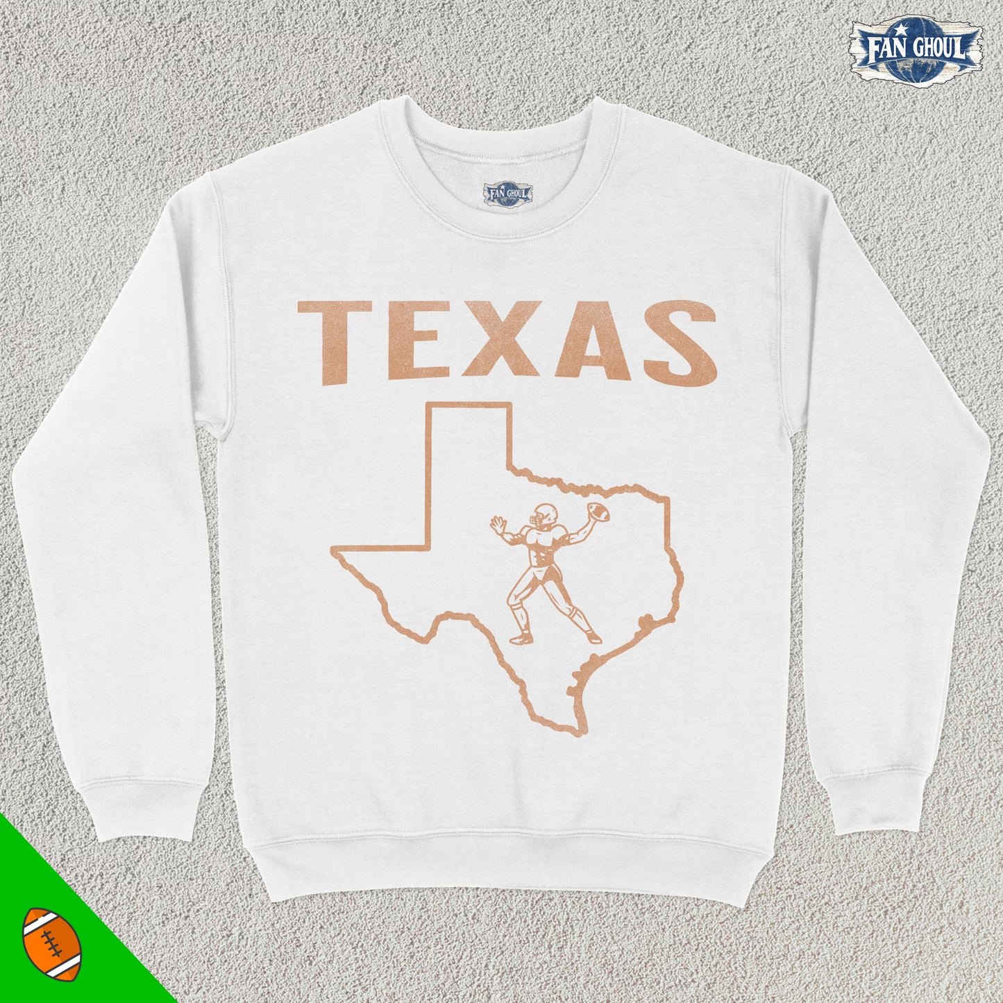 Texas Football College Crewneck
