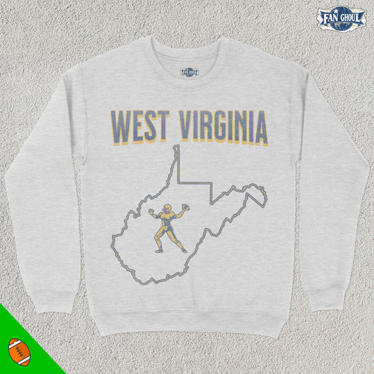 West Virginia Football College Crewneck