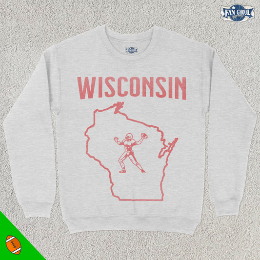 Wisconsin Football College Crewneck