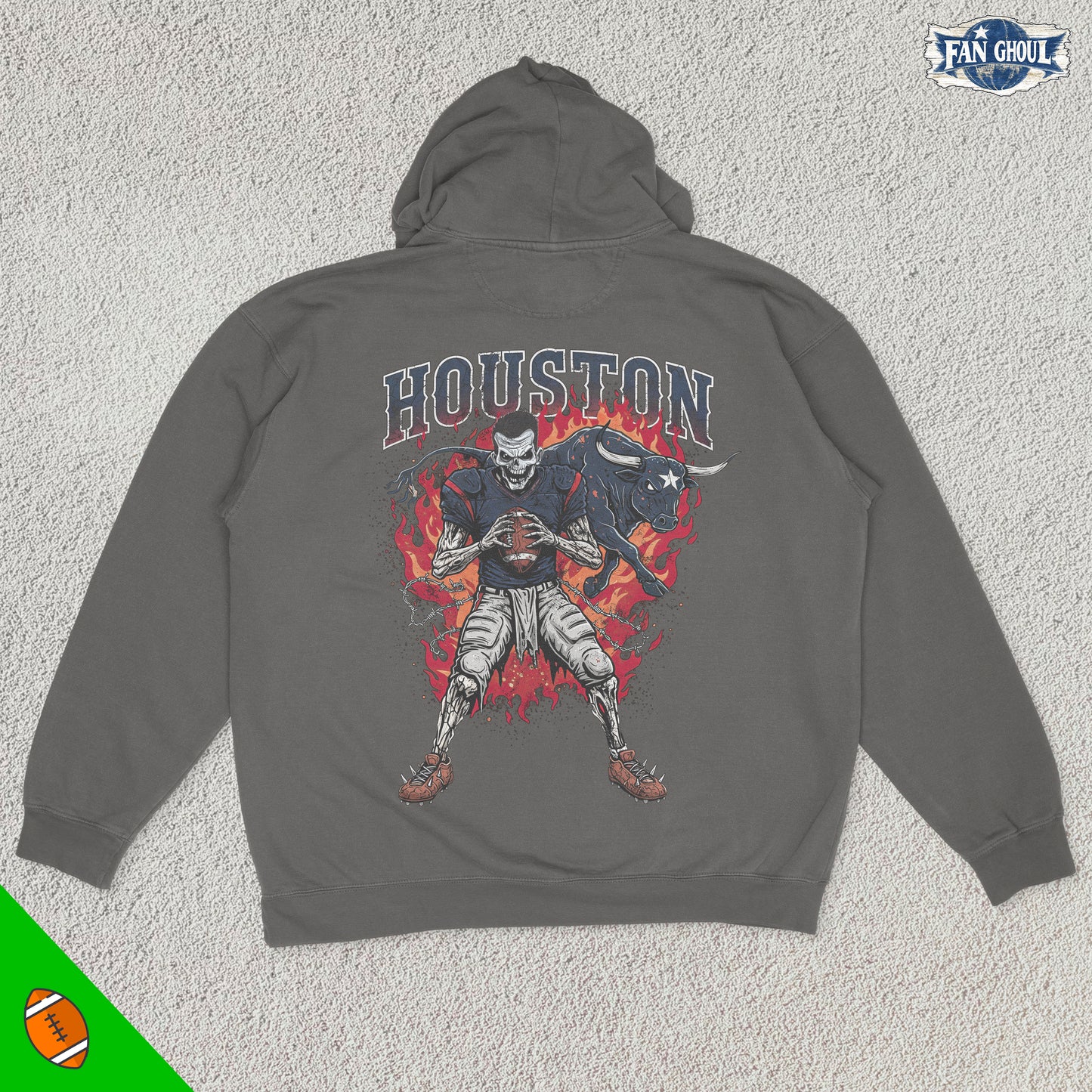 Houston Football "Ghoul" Hoodie