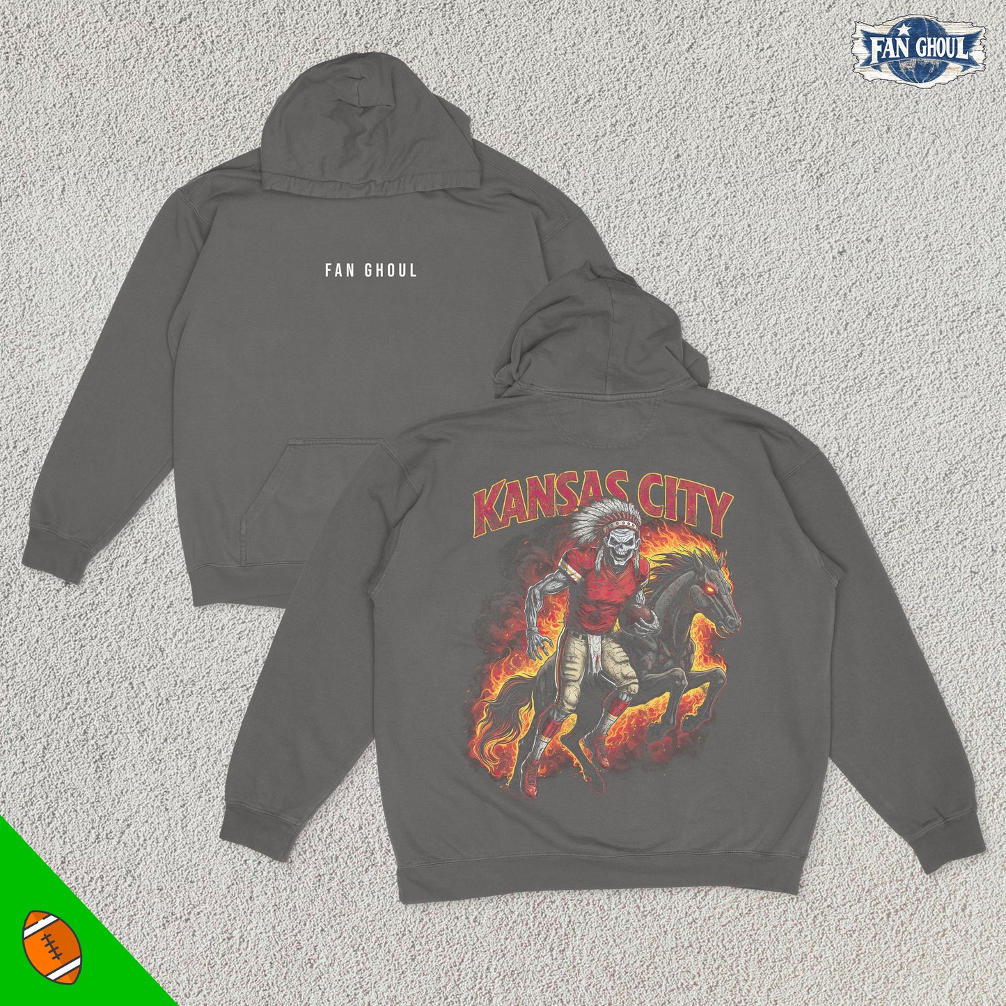 Kansas City Football "Ghoul" Hoodie