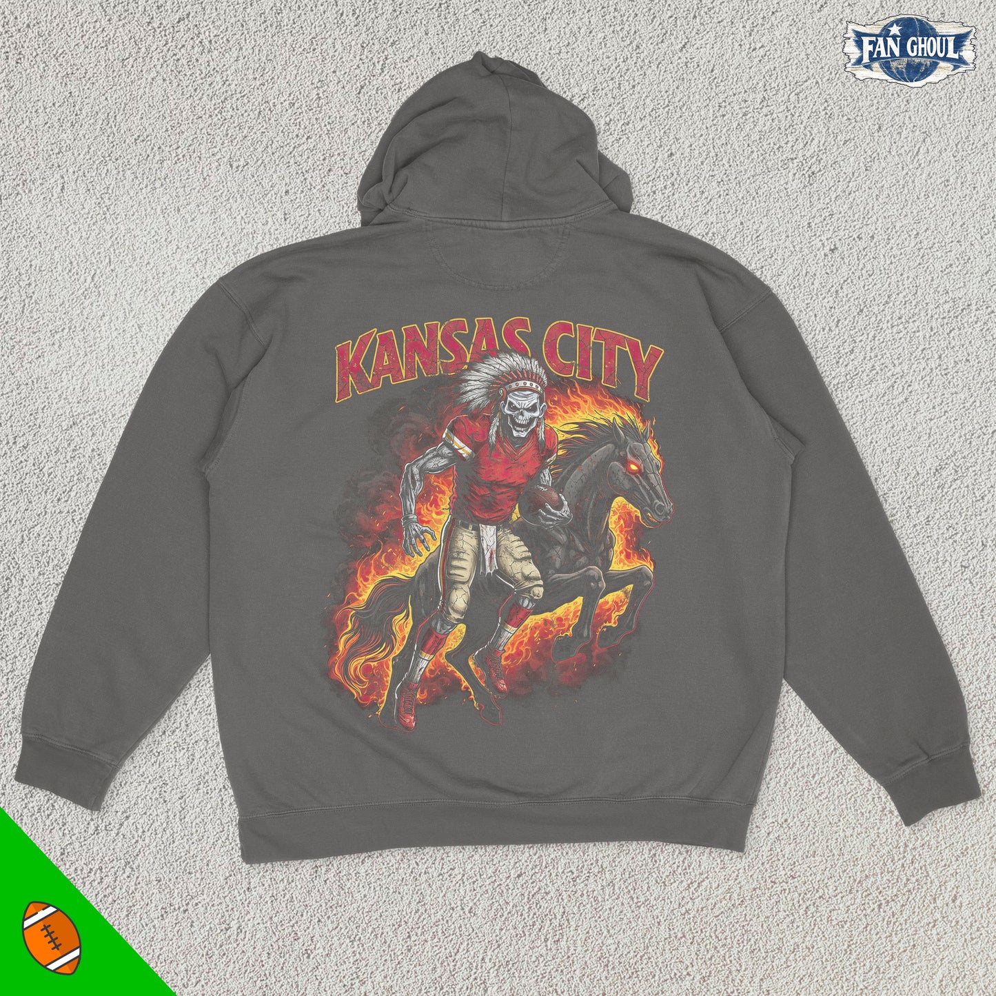 Kansas City Football "Ghoul" Hoodie