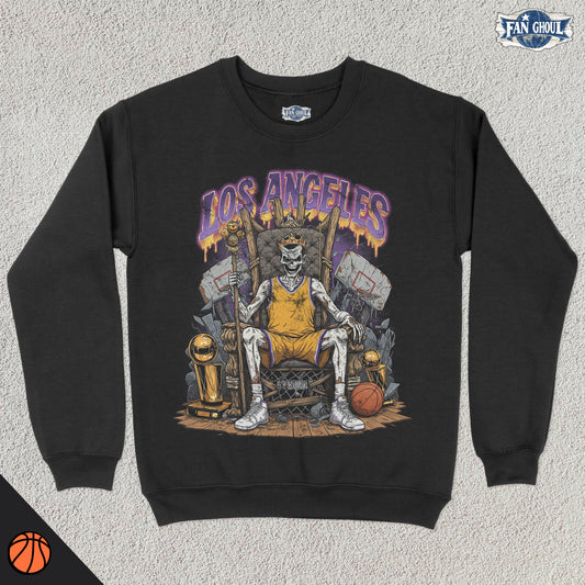 Los Angeles Basketball "Ghoul" Crewneck