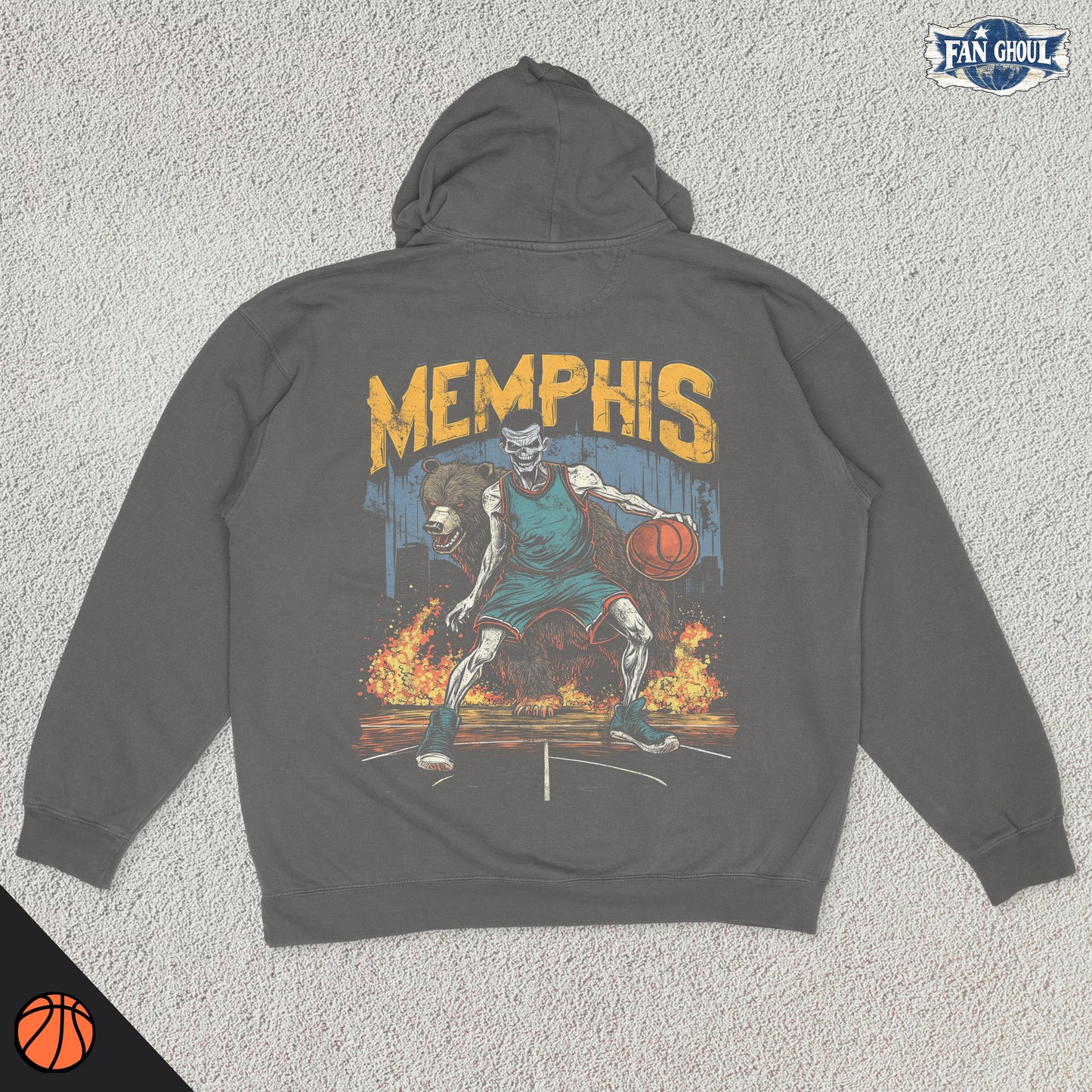 Memphis Basketball "Ghoul" Hoodie