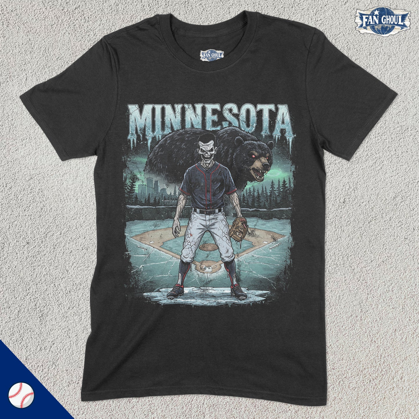 Minnesota Baseball "Ghoul" Shirt