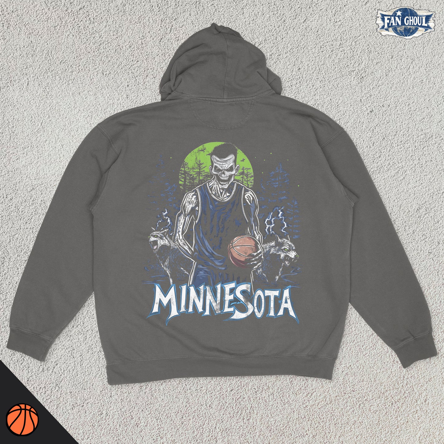 Minnesota v2 Basketball "Ghoul" Hoodie