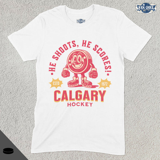 Calgary Hockey Retro Shirt