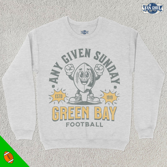 Green Bay Football Retro Crewneck