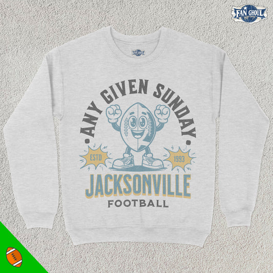 Jacksonville Football Retro Crewneck