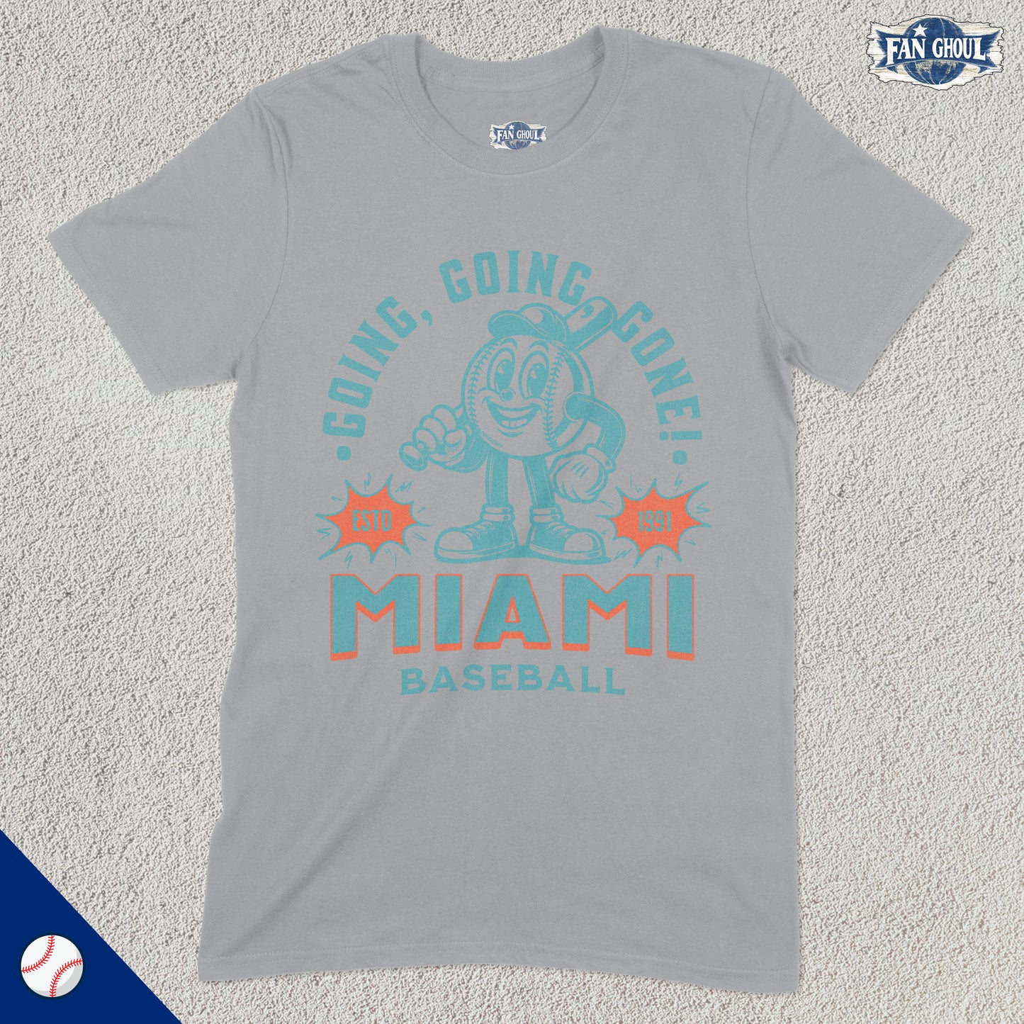 Miami Baseball Retro Shirt