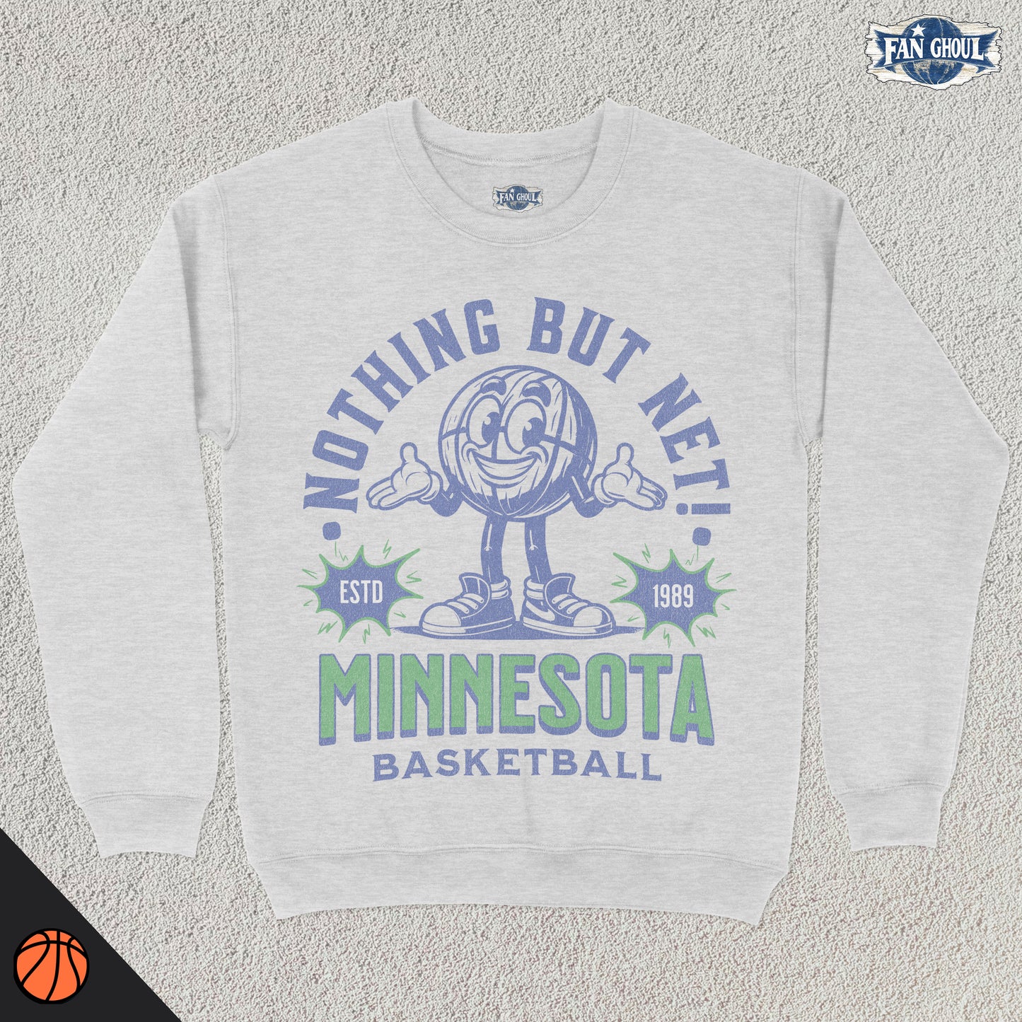 Minnesota Basketball Retro Crewneck