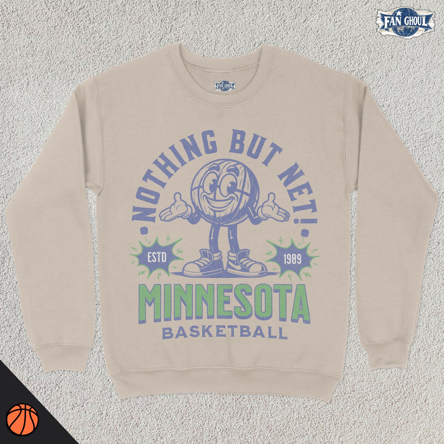 Minnesota Basketball Retro Crewneck