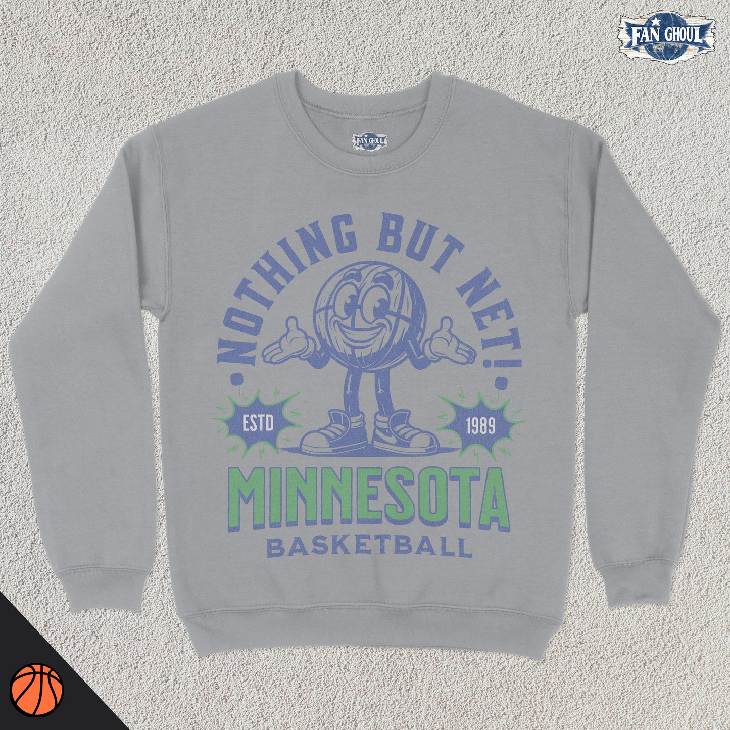 Minnesota Basketball Retro Crewneck