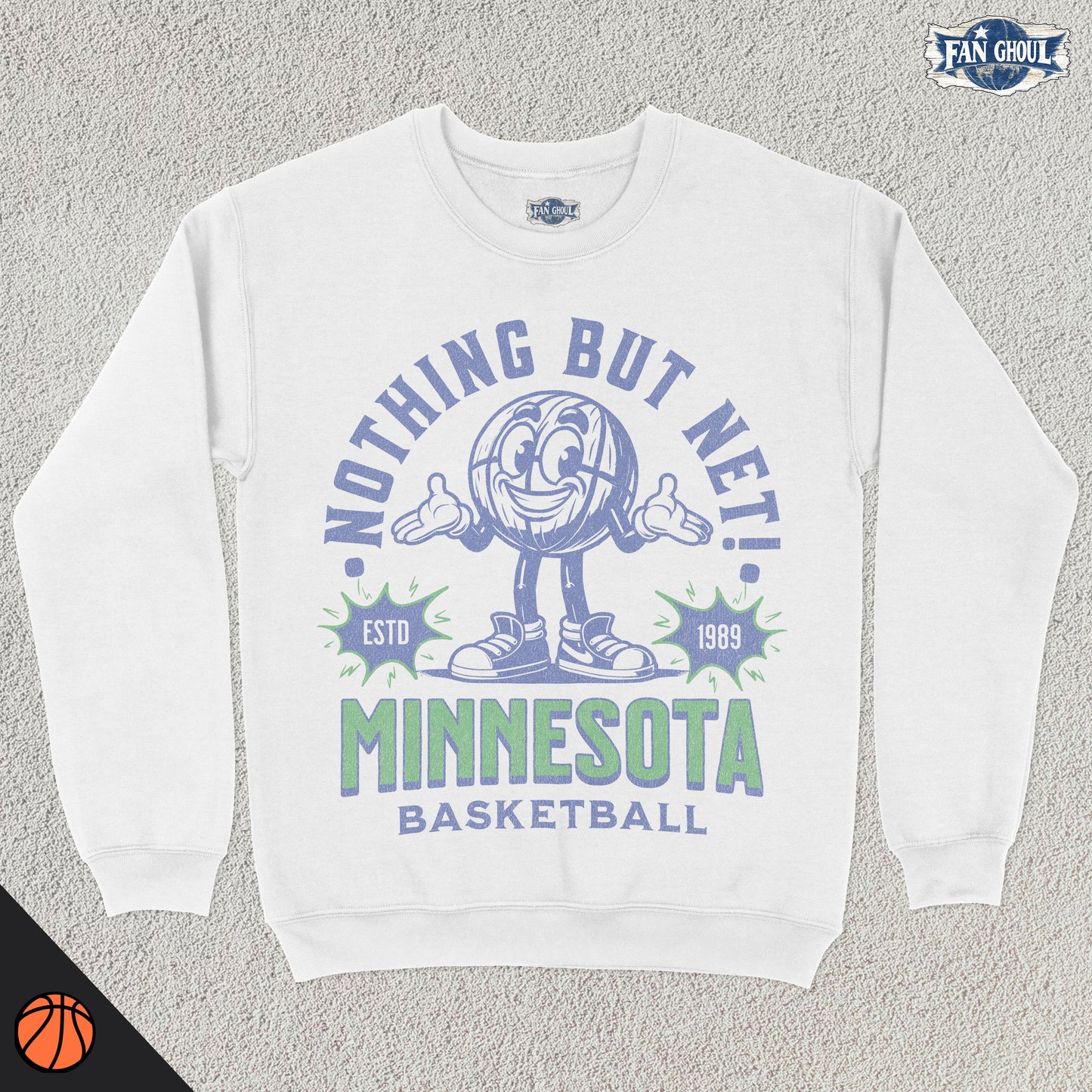 Minnesota Basketball Retro Crewneck