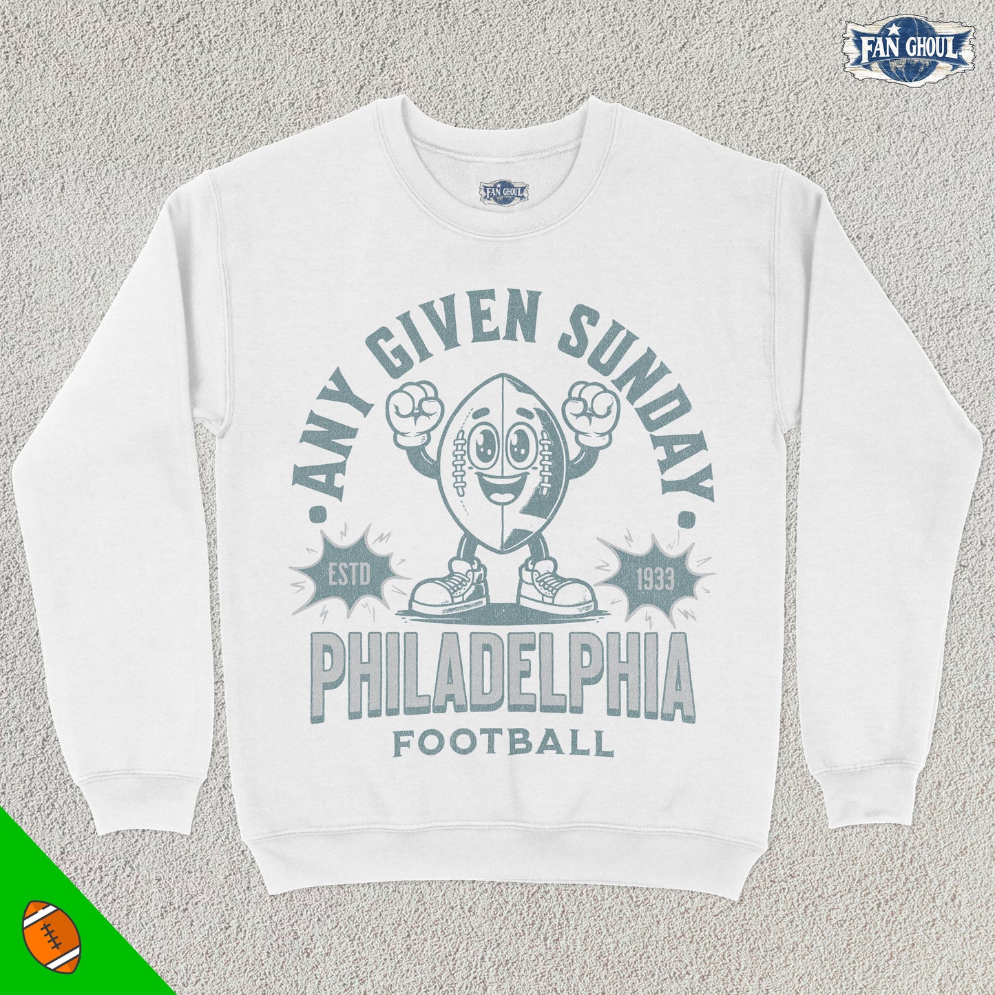 Philadelphia Football Retro Crewneck