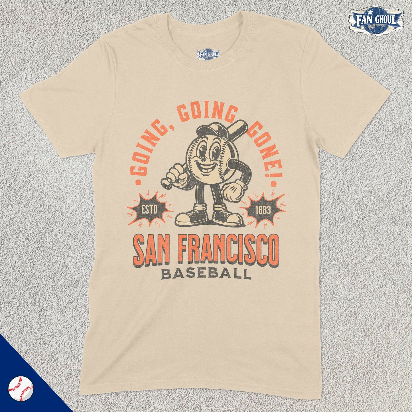 San Francisco Baseball Retro Shirt