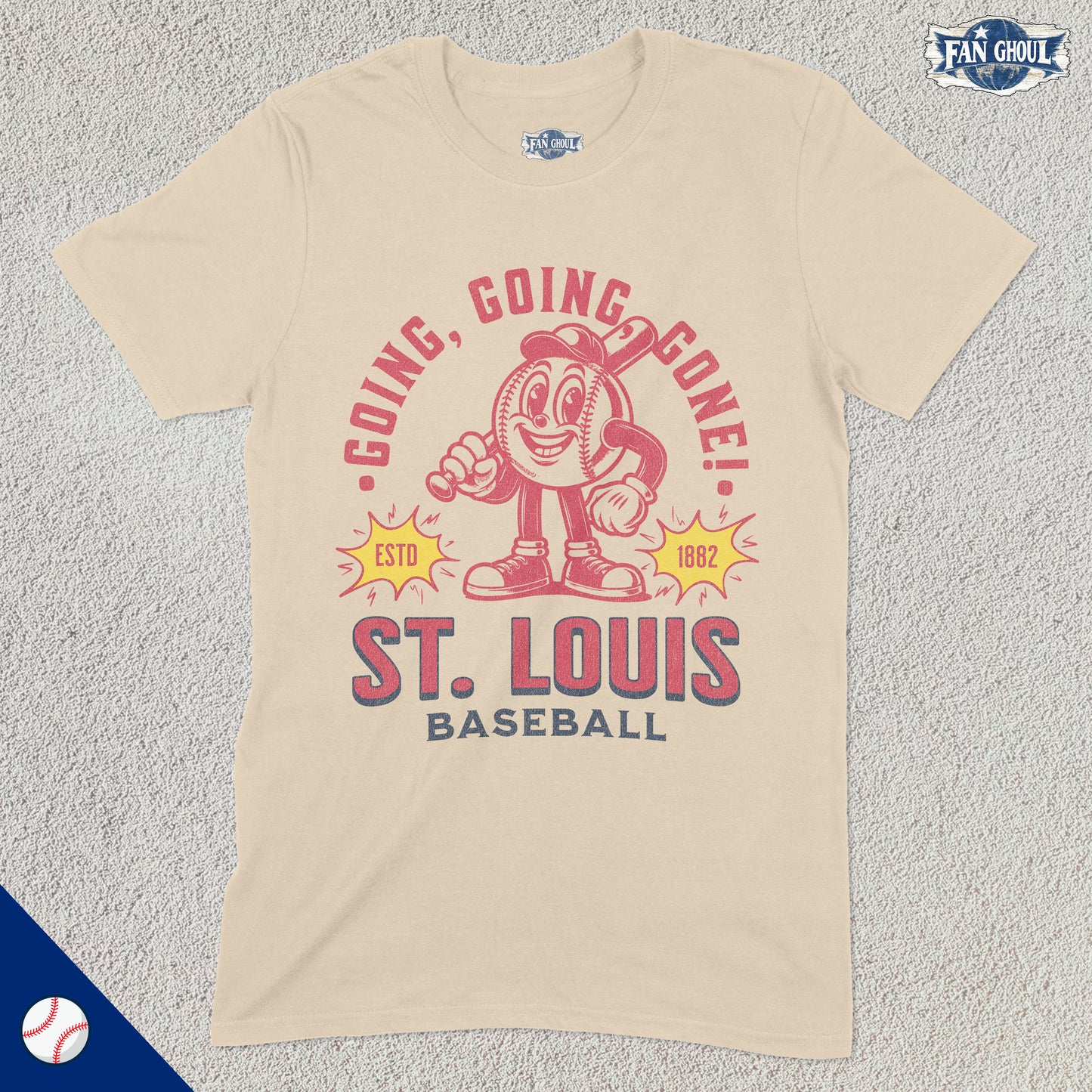 St Louis Baseball Retro Shirt