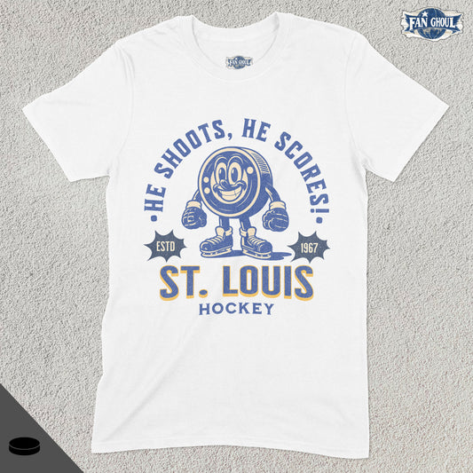 St Louis Hockey Retro Shirt