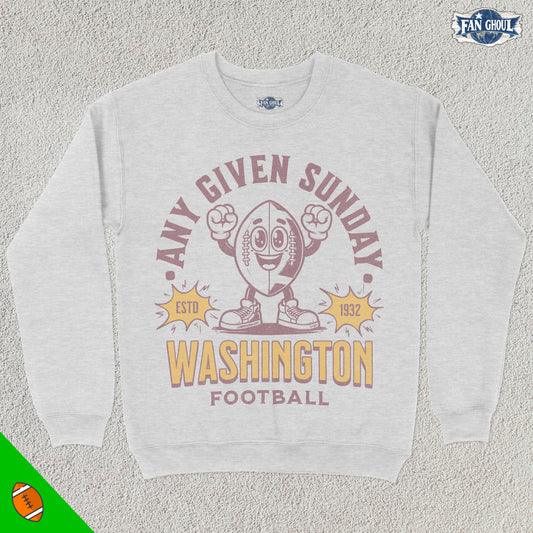 Washington Football Retro Crewneck