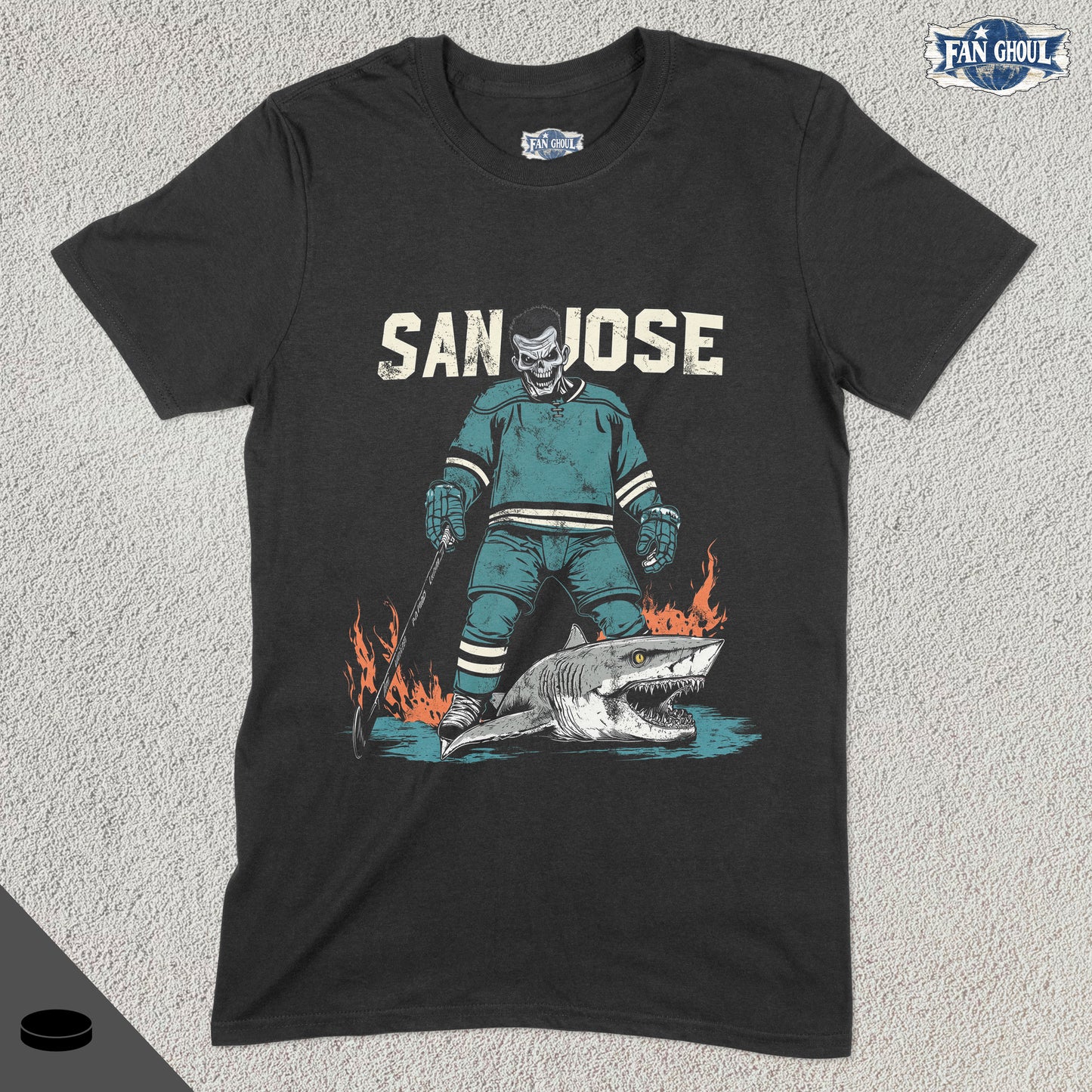 San Jose Hockey "Ghoul" Shirt