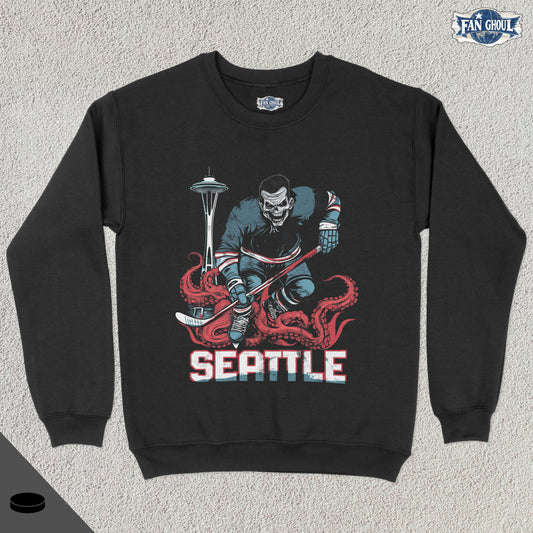 Seattle Hockey "Ghoul" Crewneck