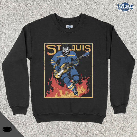 St Louis Hockey "Ghoul" Crewneck