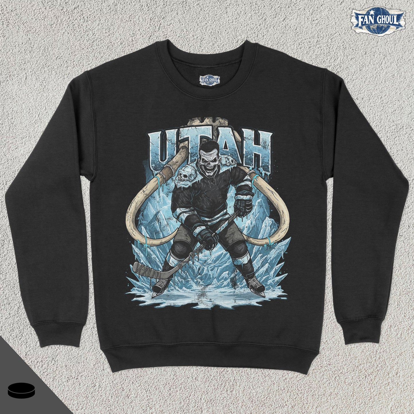 Utah v2 Hockey "Ghoul" Crewneck