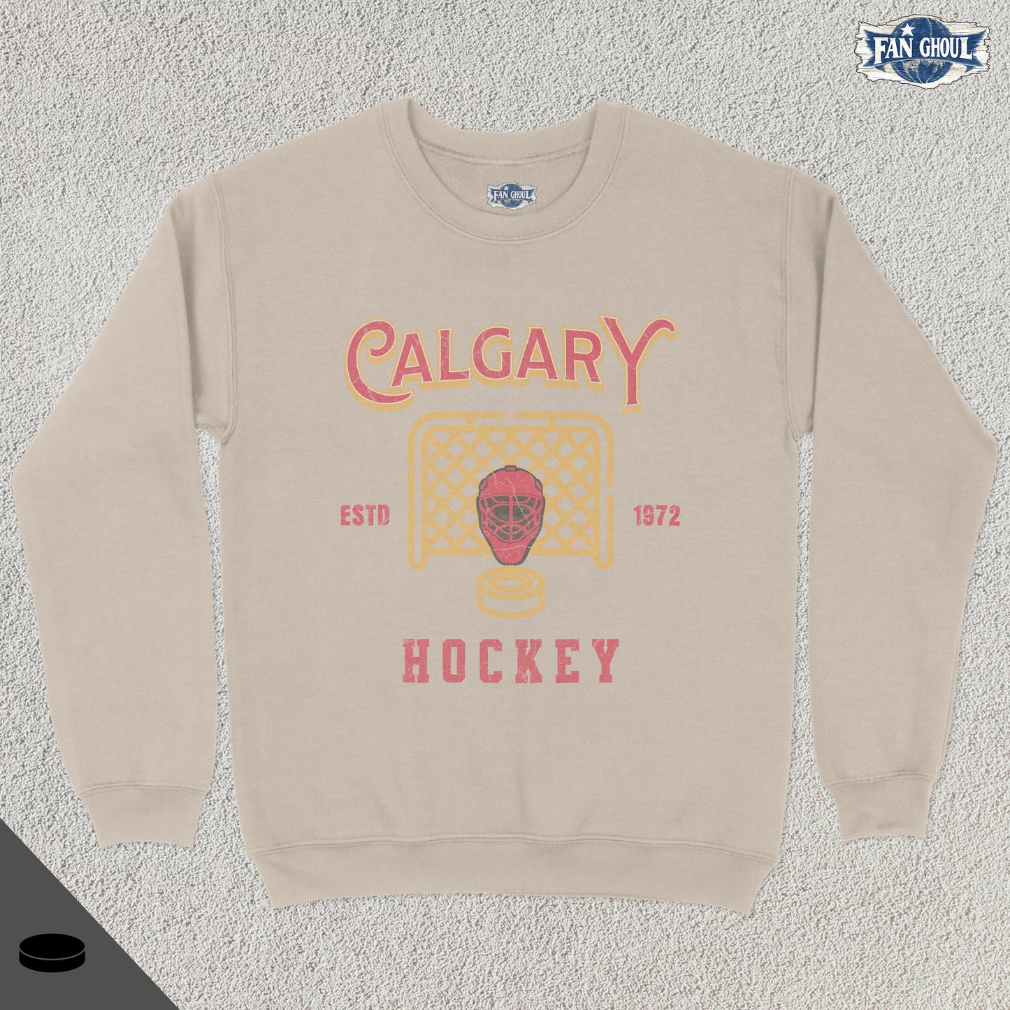 Calgary Hockey Vintage Crewneck