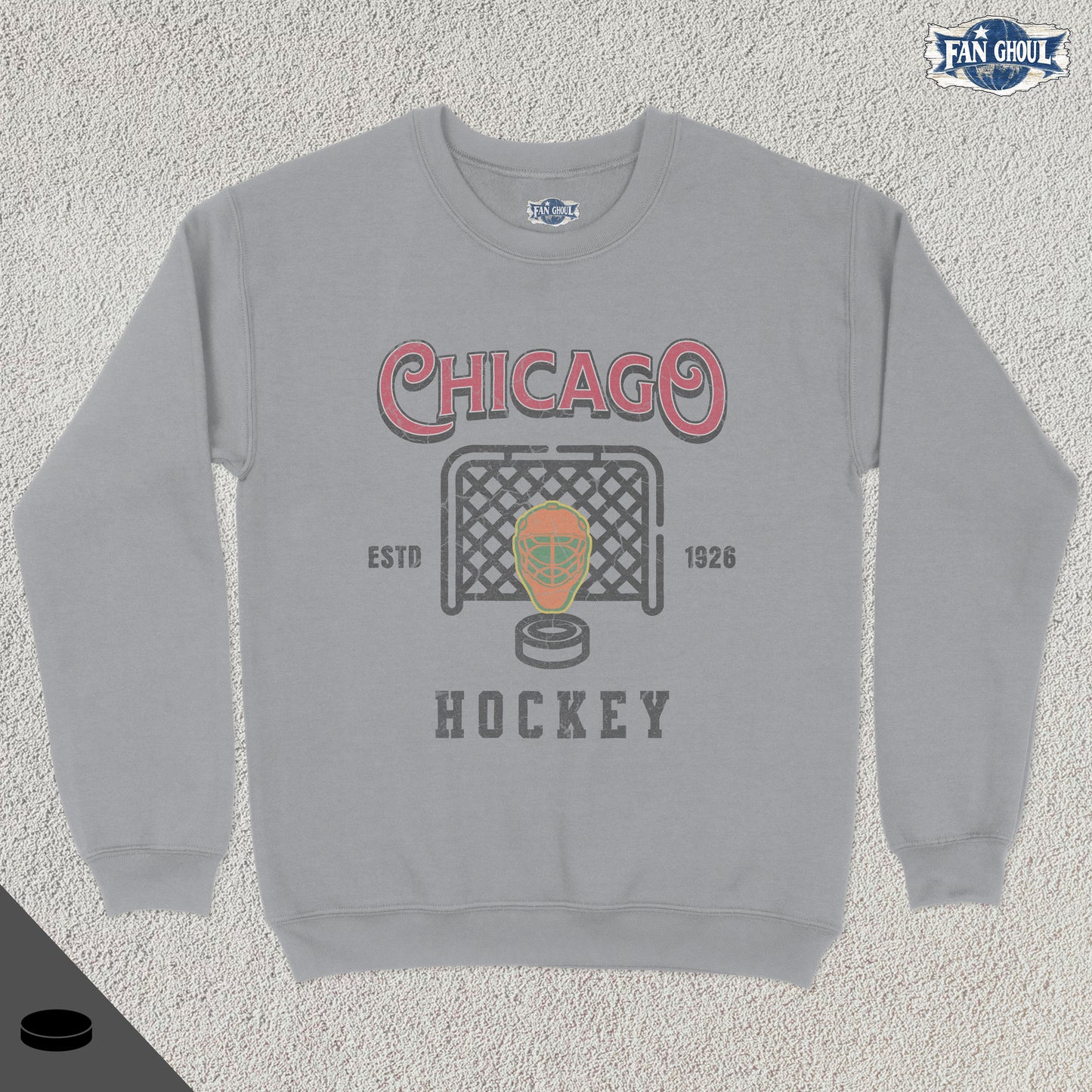 Chicago Hockey Vintage Crewneck