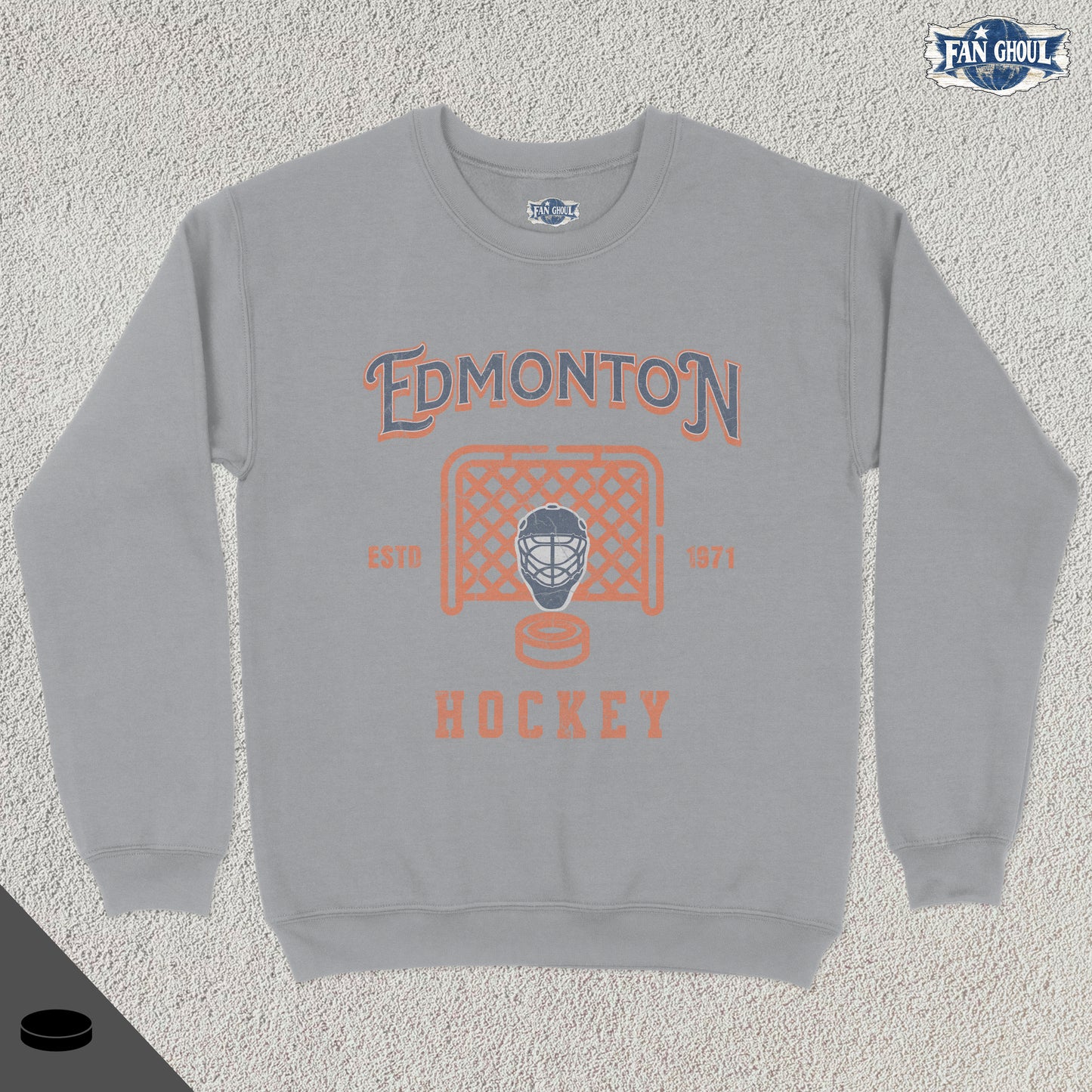 Edmonton Hockey Vintage Crewneck