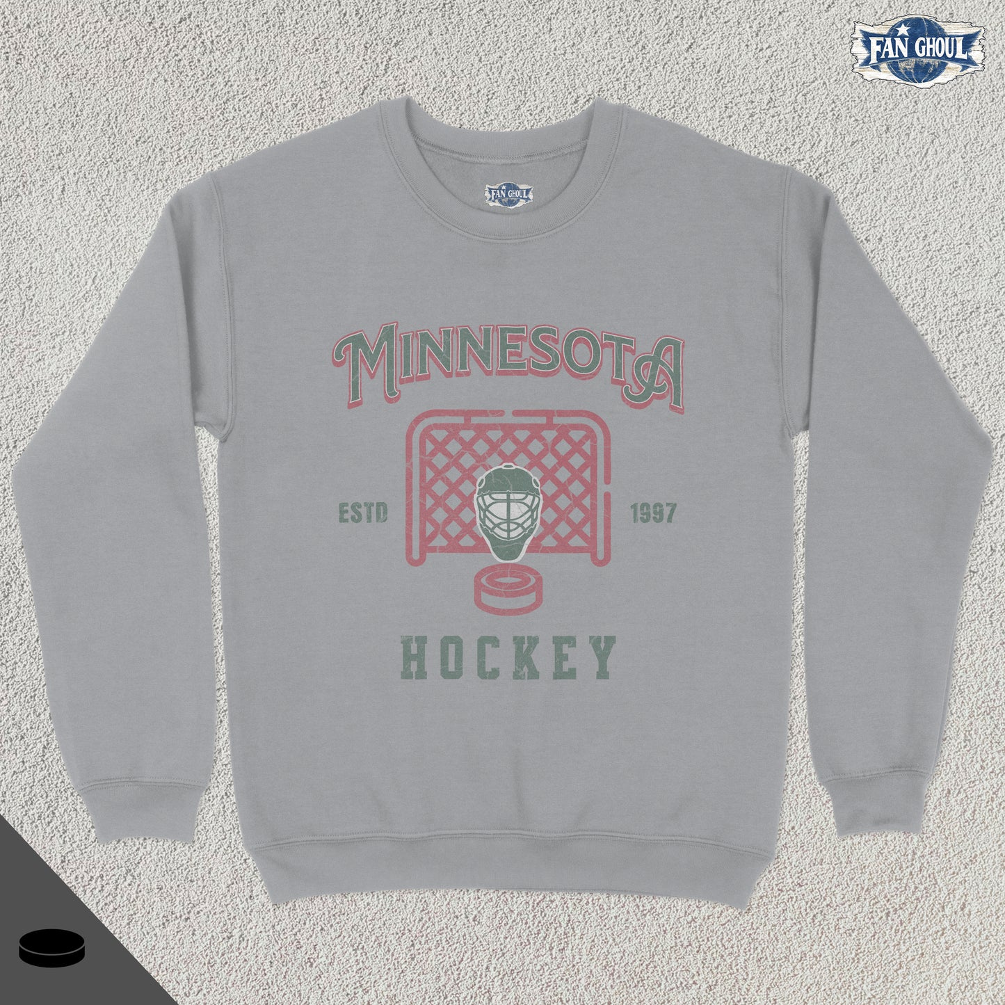 Minnesota Hockey Vintage Crewneck
