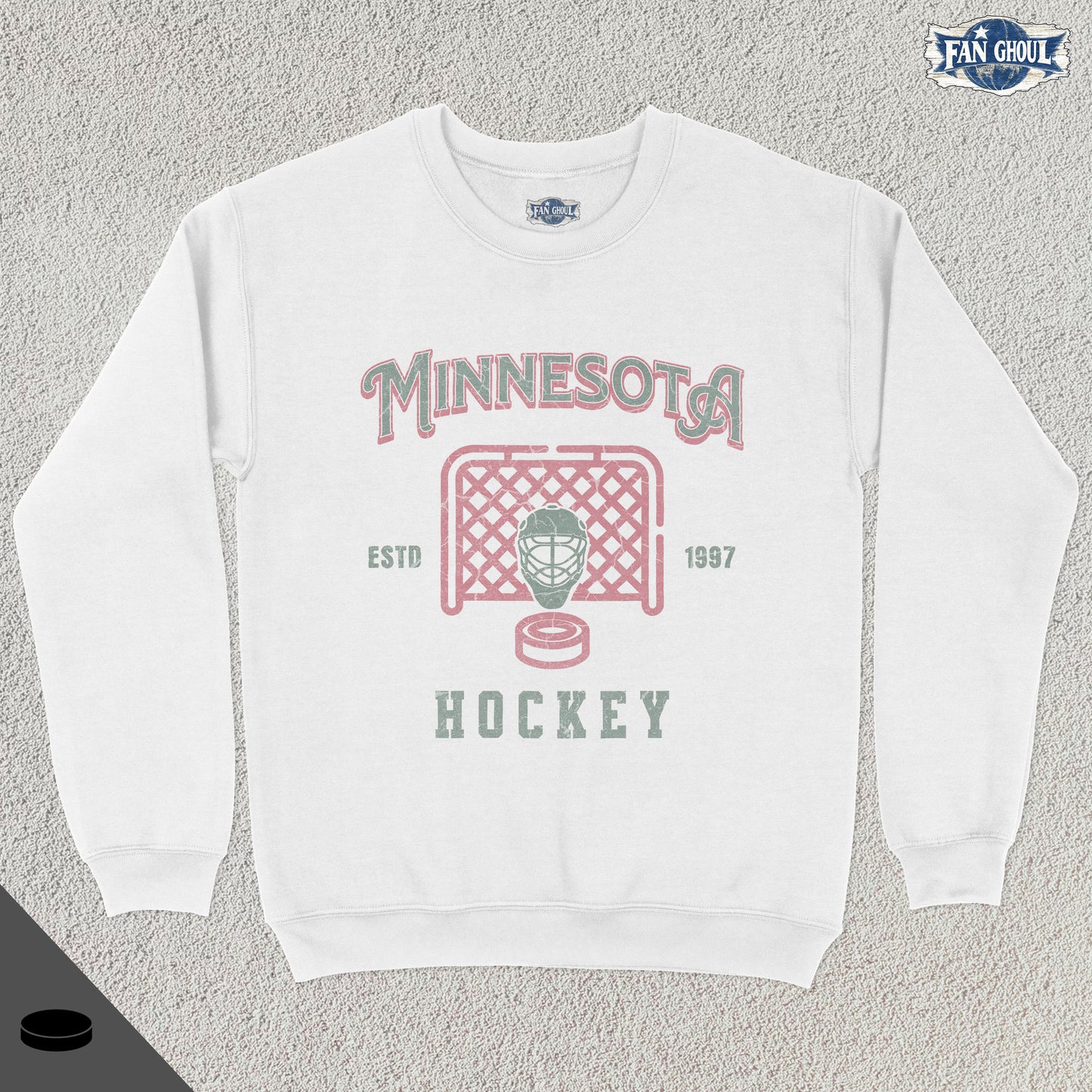 Minnesota Hockey Vintage Crewneck