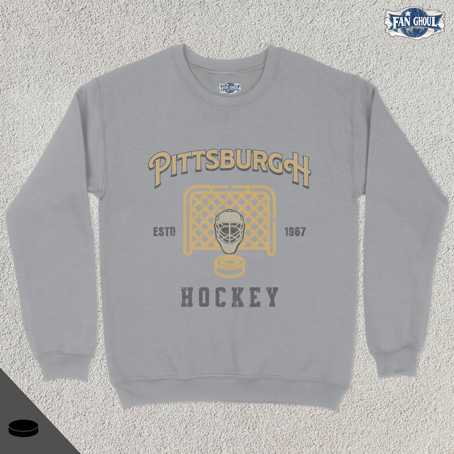 Pittsburgh Hockey Vintage Crewneck