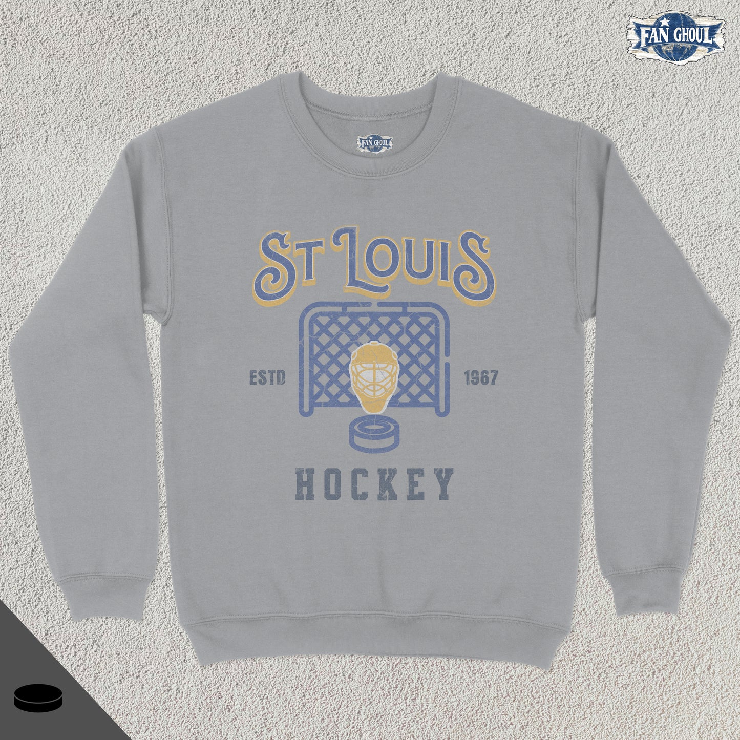 St Louis Hockey Vintage Crewneck
