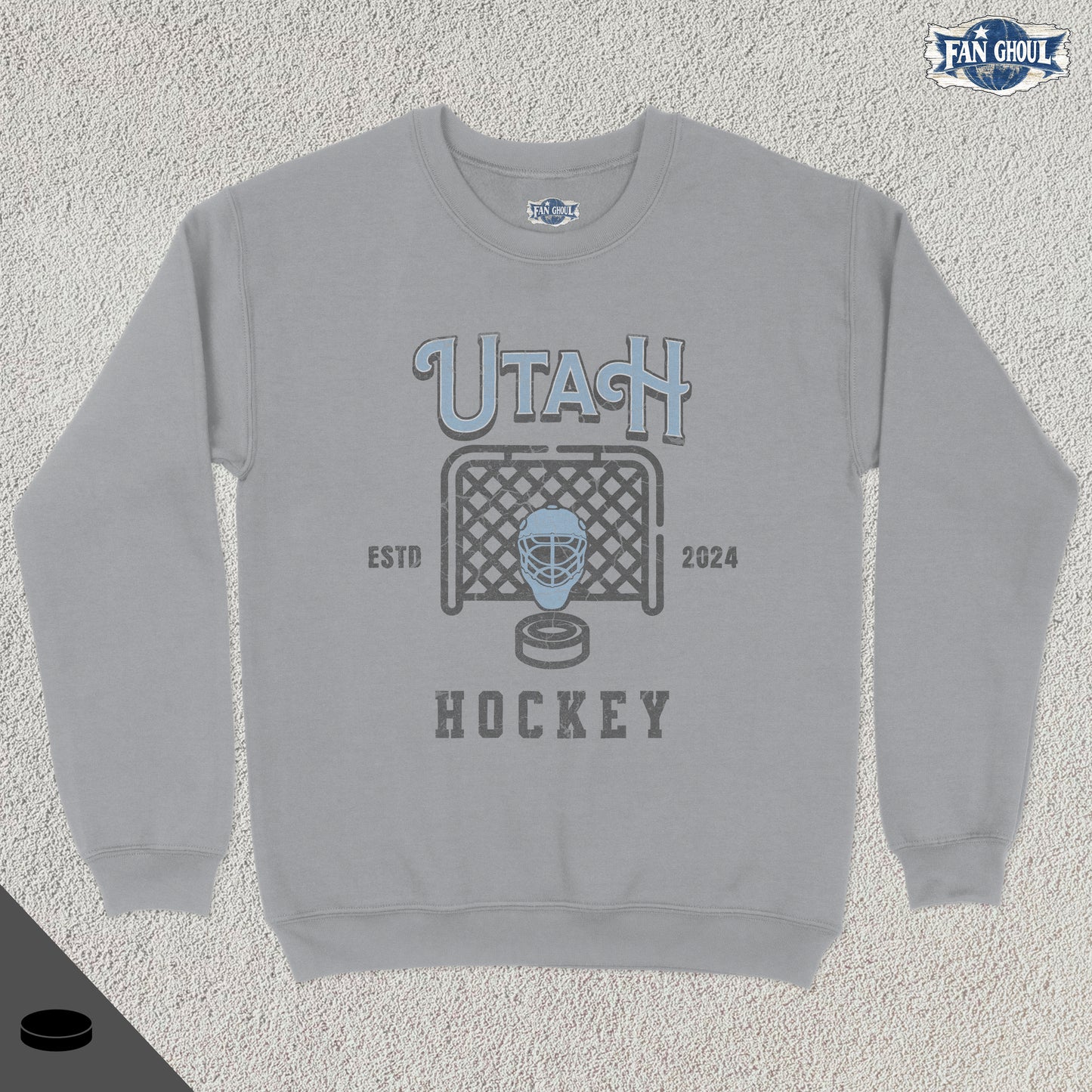 Utah Hockey Vintage Crewneck