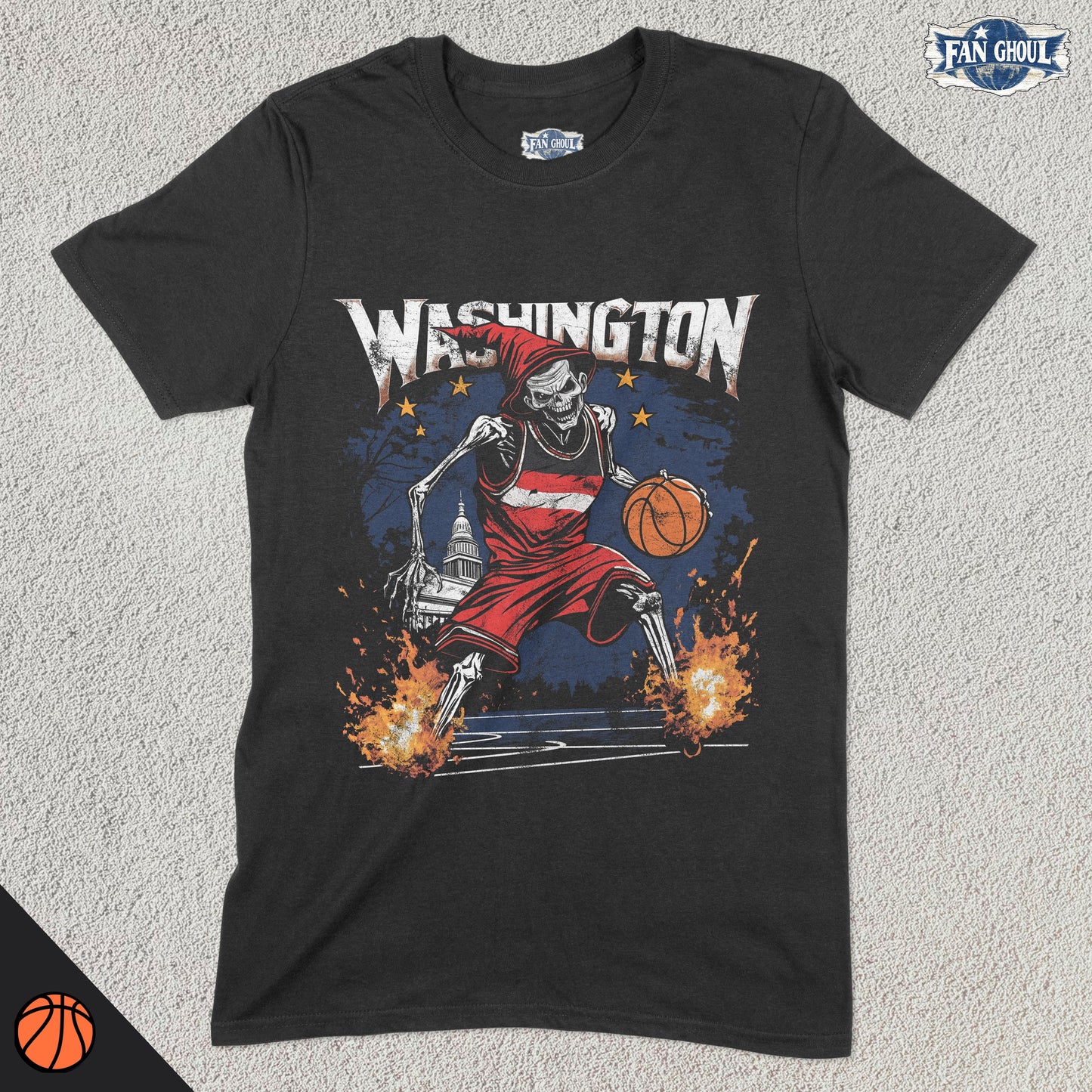 Washington Basketball "Ghoul" Shirt