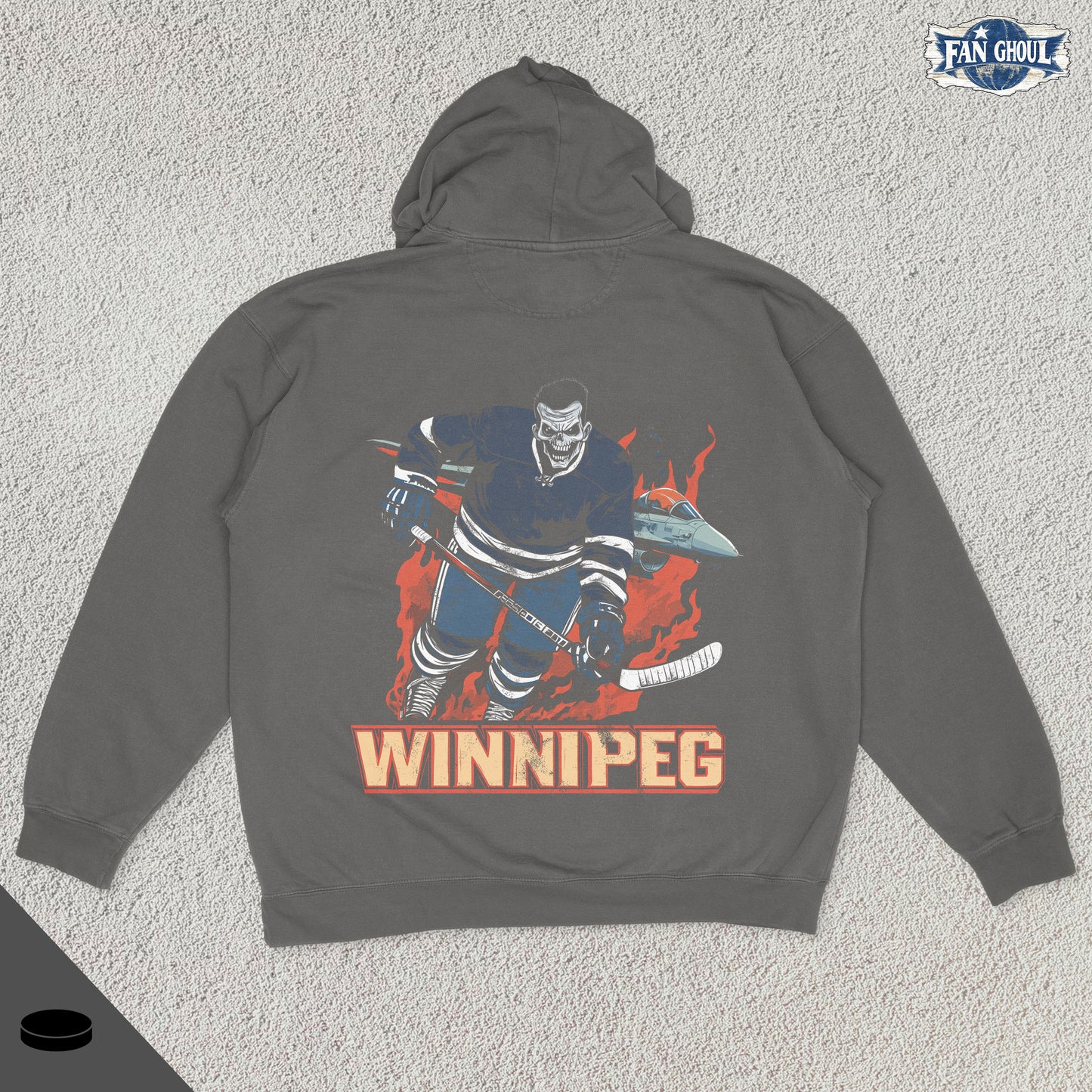 Winnipeg Hockey "Ghoul" Hoodie