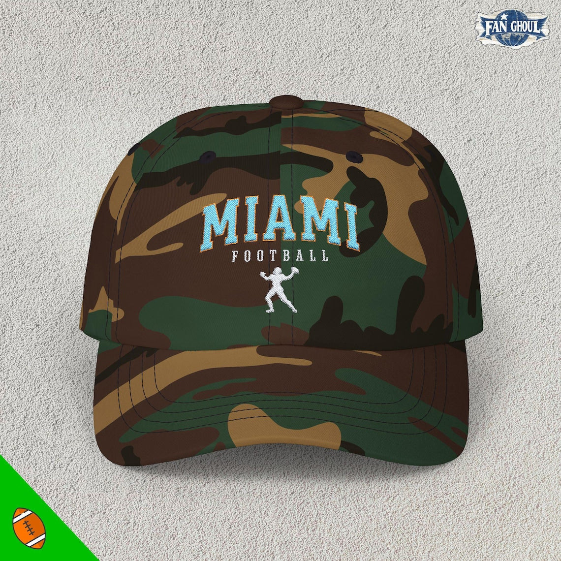 Miami Football Varsity Dad Hat