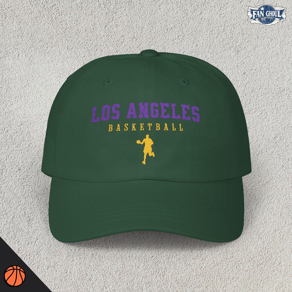 Los Angeles Basketball Varsity Dad Hat