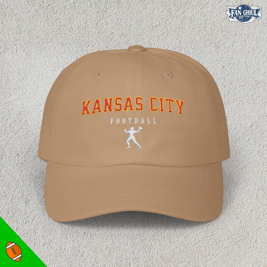 Kansas City Football Varsity Dad Hat